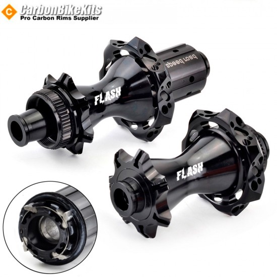 FLASH™️ Buje de Freno de Disco para Bicicleta de Carretera Star-Ratchets 21/24 Agujeros